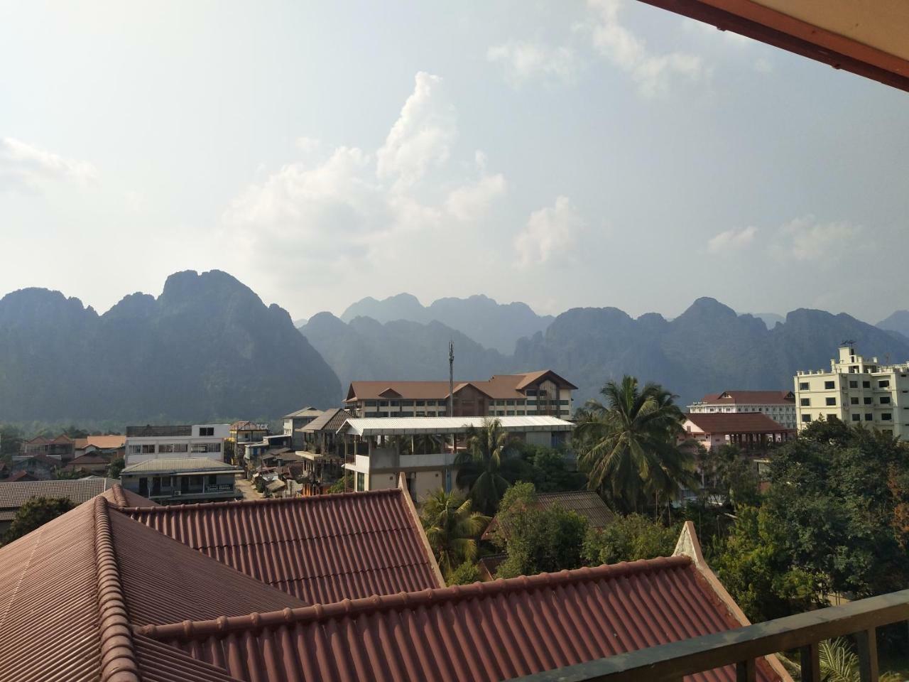 Pangu Hotel - 盘古酒店 Vang Vieng Zewnętrze zdjęcie