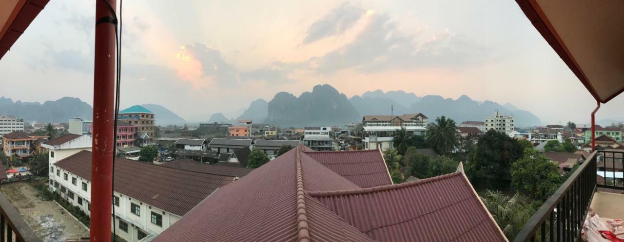 Pangu Hotel - 盘古酒店 Vang Vieng Zewnętrze zdjęcie